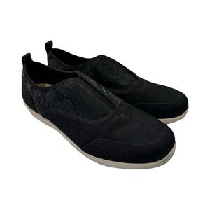 Vionic Womens Denver Black Fitness Athletic and Training Shoes Sneakers Size 9